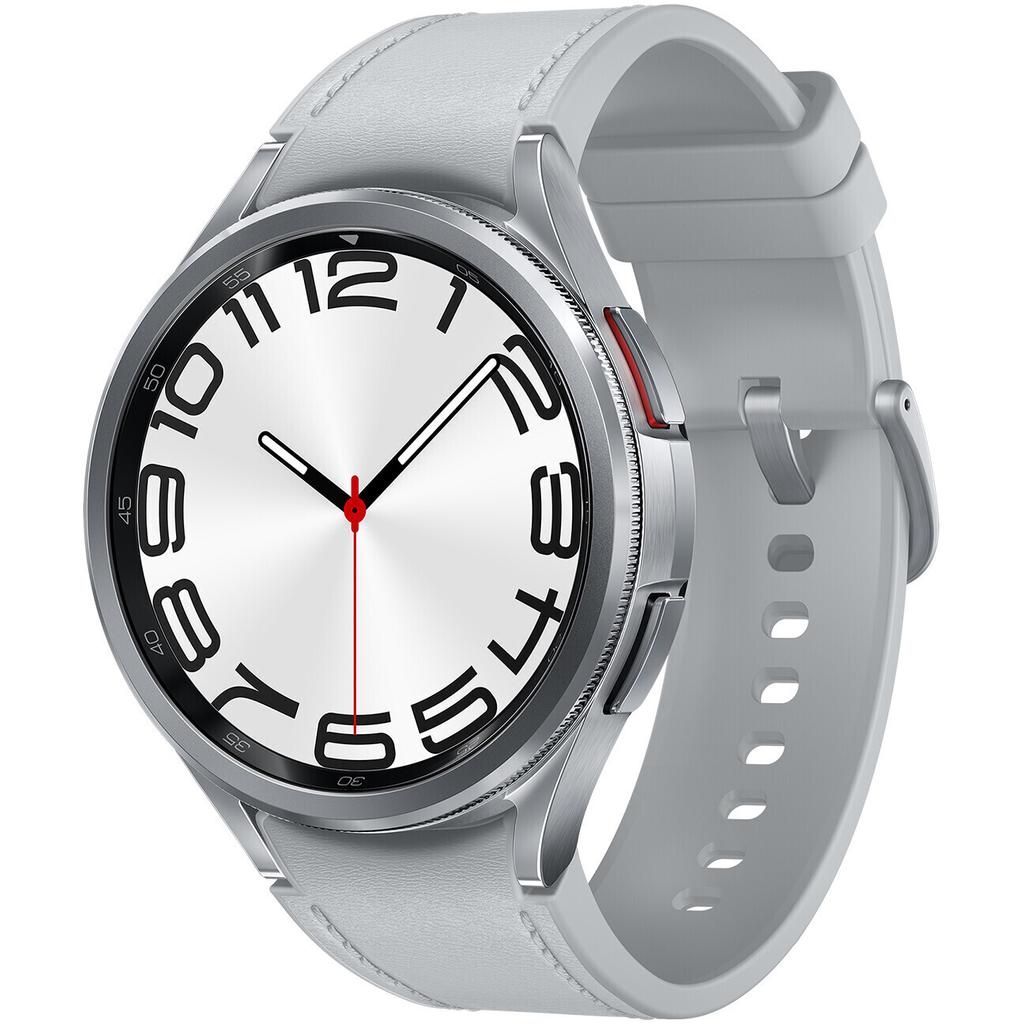 SAMSUNG Galaxy Watch6 Classic 47 mm Silber Bluetooth