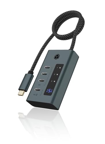 IcyBox Hub USB 3.2 Gen 2 Type-C IB-HUB1454-C31