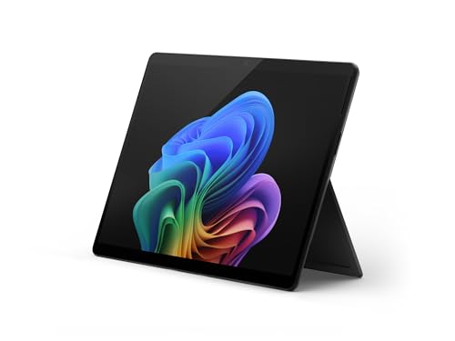 Microsoft Surface Pro 11 Copilot+ PC Qualcomm Snapdragon 512 GB 33 cm (13") 16 GB Wi-Fi 7 (802.11be) Windows 11 Pro Schwarz