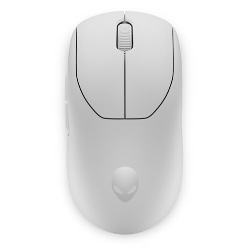 Alienware Pro Wireless-Gamingmaus - Lunar Light