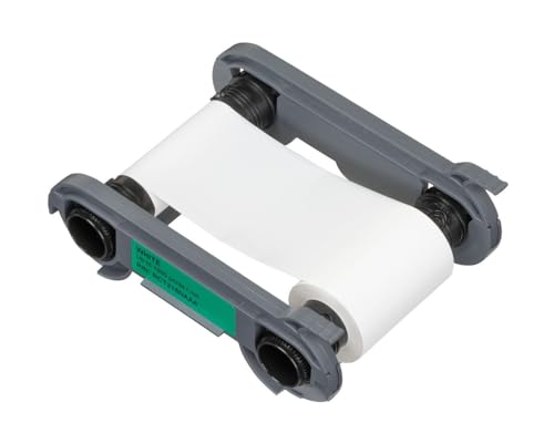 Evolis White Monochrome Ribbon - up to 1000 Prints/roll, RCT215NAAA