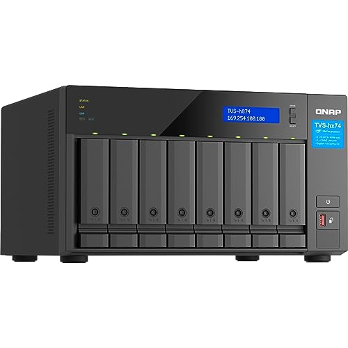 QNAP TVS-h874X-i9-64G schwarz