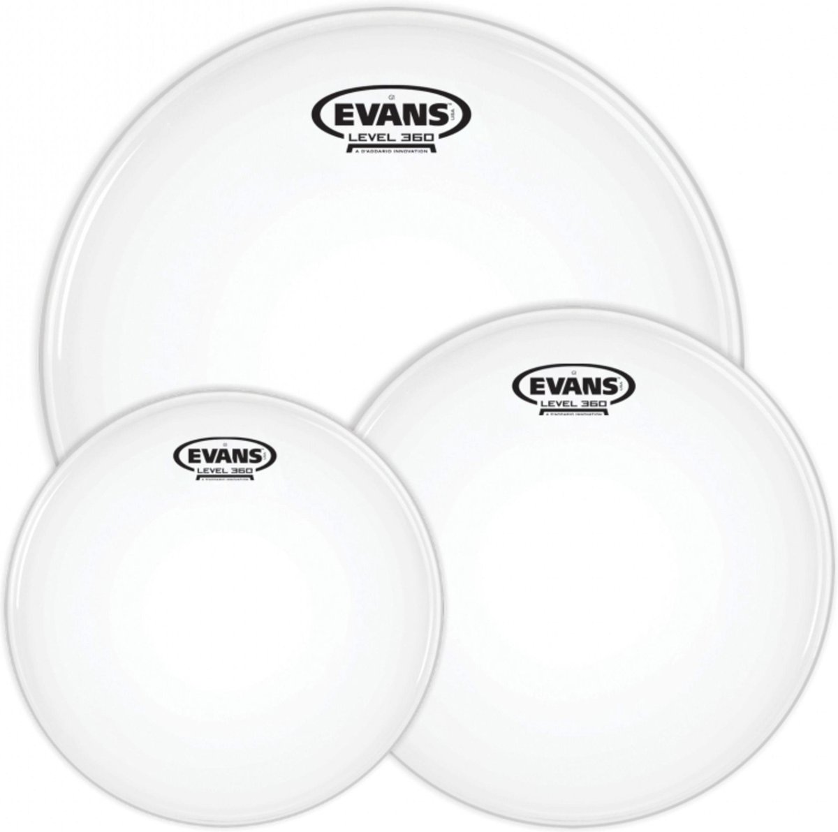 Evans G1 Fellset coated 10/12/16 ETP-G1CTD-R Rock