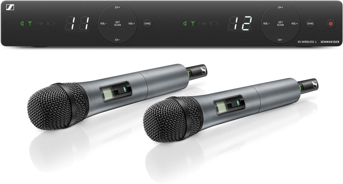 Sennheiser XSW 1 835 Dual-E Dual-Vocal Wireless System, Drahtlos System