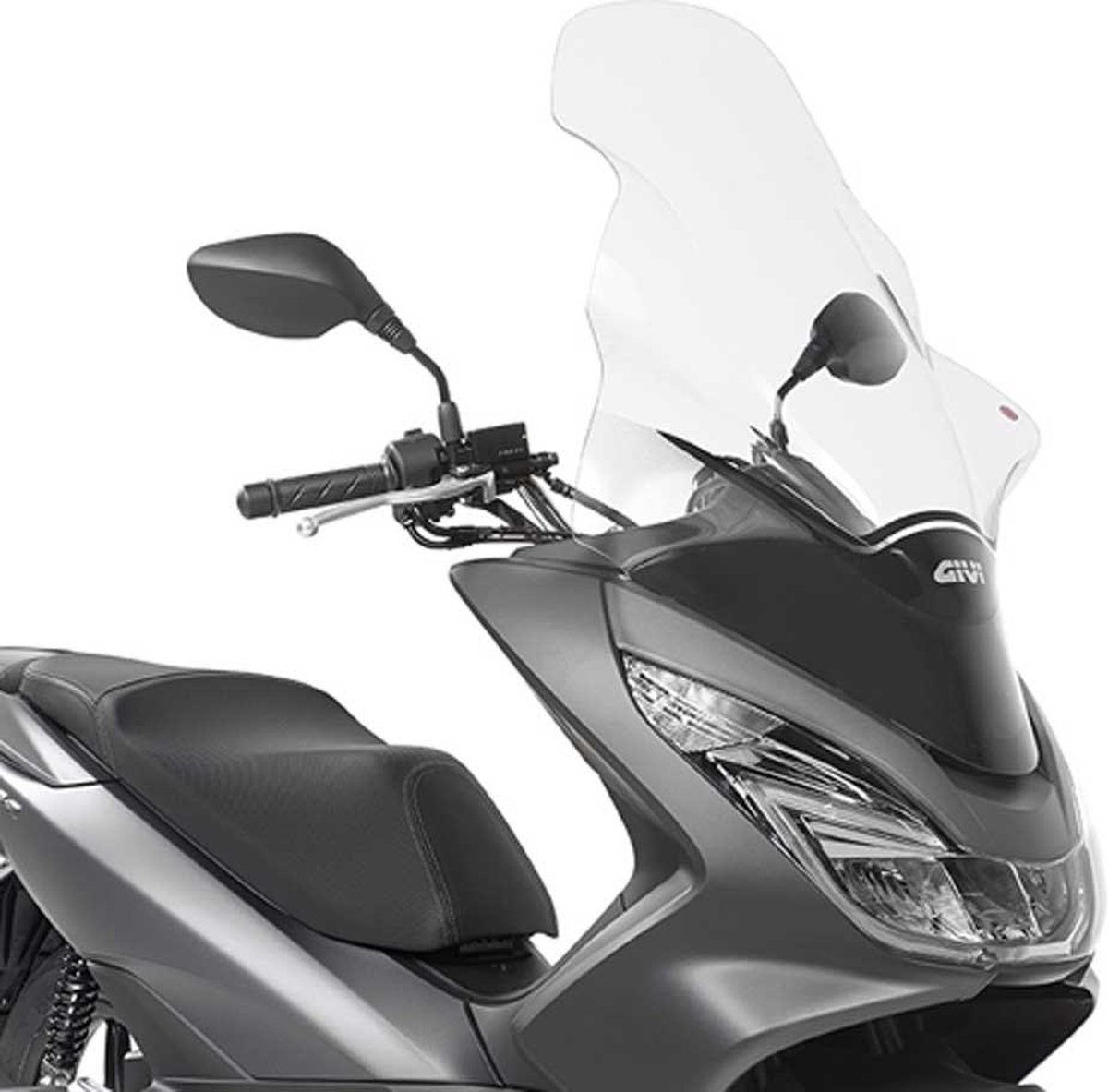 GIVI Windshield, for motorcycles and scooters, D1130ST Tall transparent