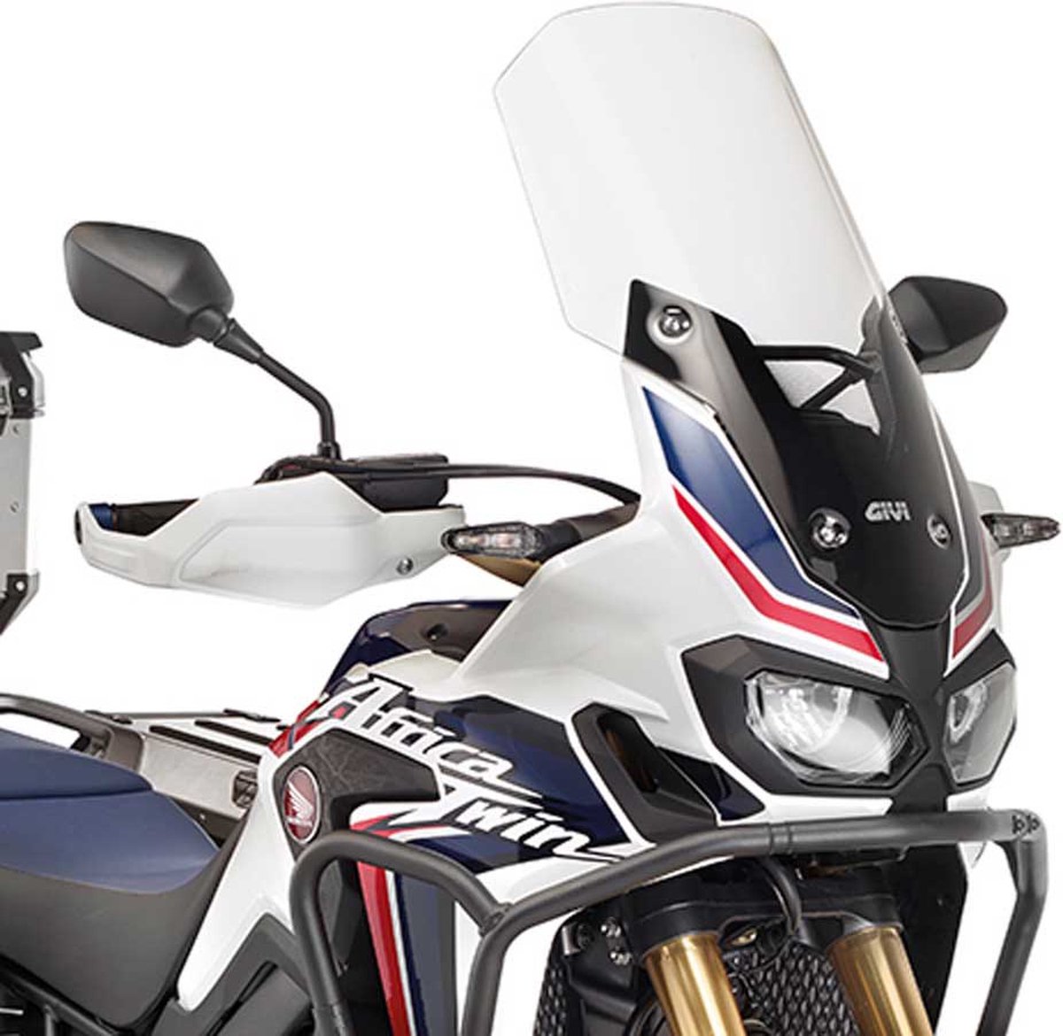 GIVI Windshield, for motorcycles and scooters, D1144ST Tall transparent