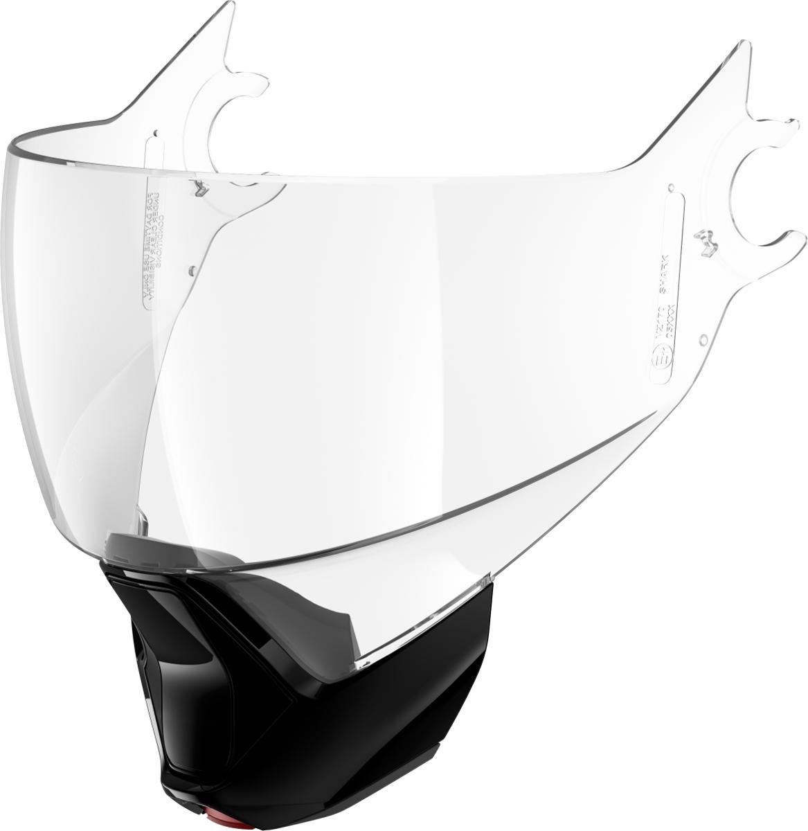 SHARK Visor VZ170 AS/AF (anti-fog) Clear, visors and Pinlocks, Black BLK