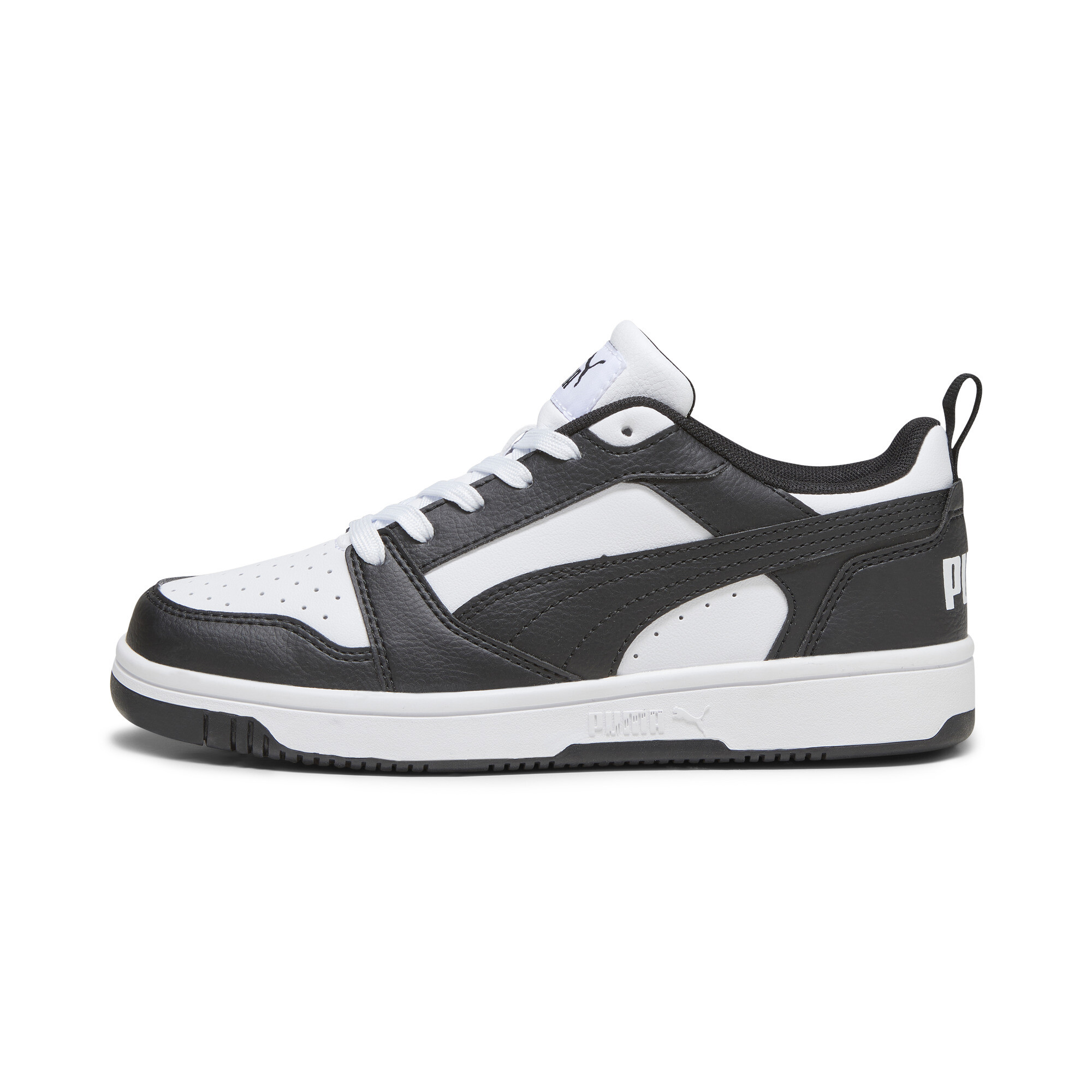 PUMA Rebound V6 Low Sneakers Teenager, Schuhe, Weiß, 38.5