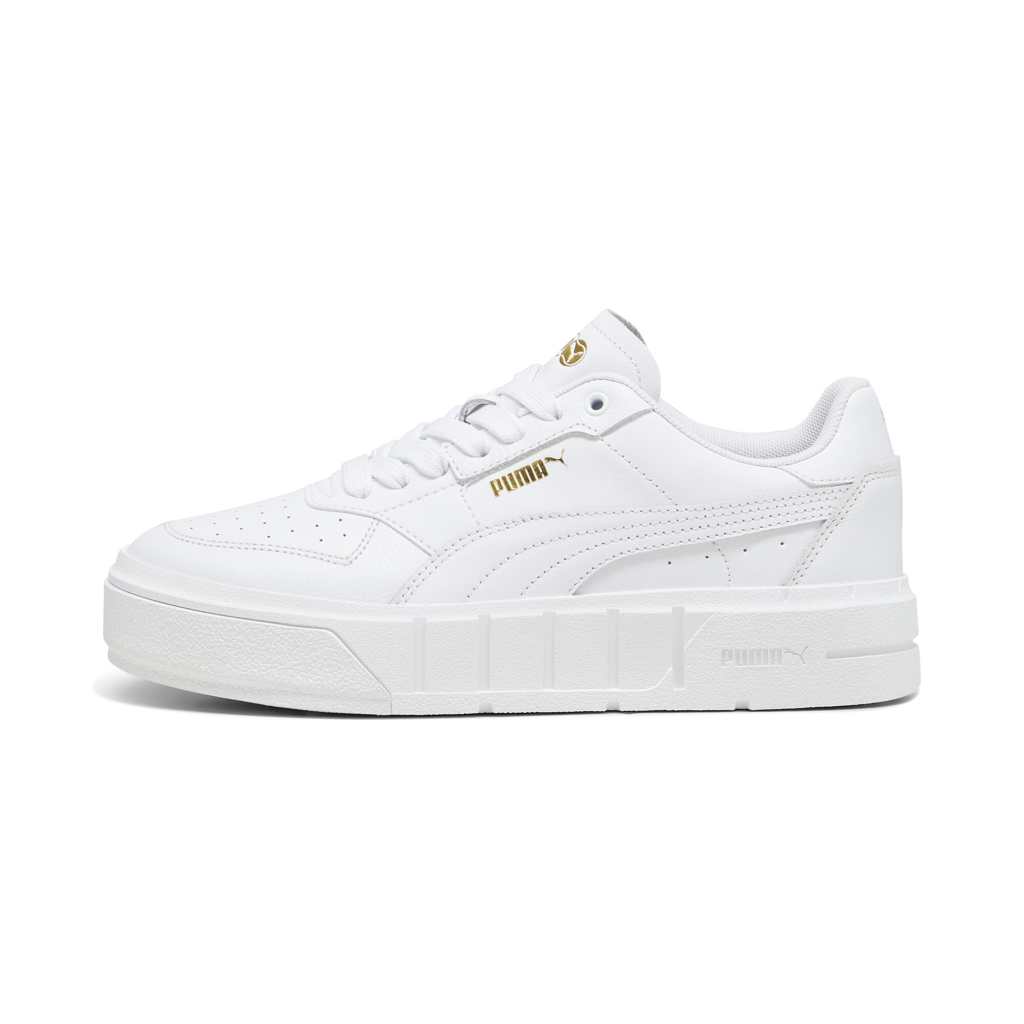 PUMA Cali Court Leather Sneakers Damen, Schuhe, Weiß, 37.5