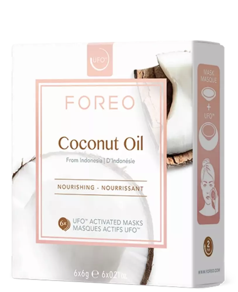 Farm to Face collection UFO activated mask - Coconut Oil