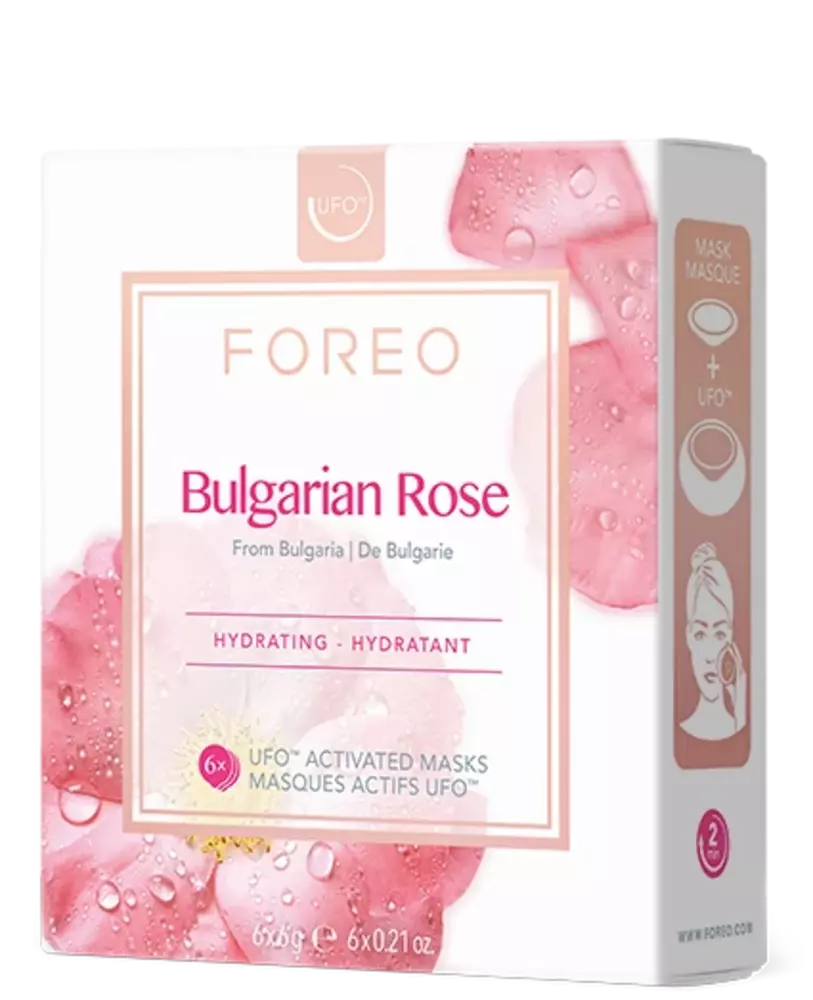 Farm to Face collection UFO activated mask - Bulgarian Rose