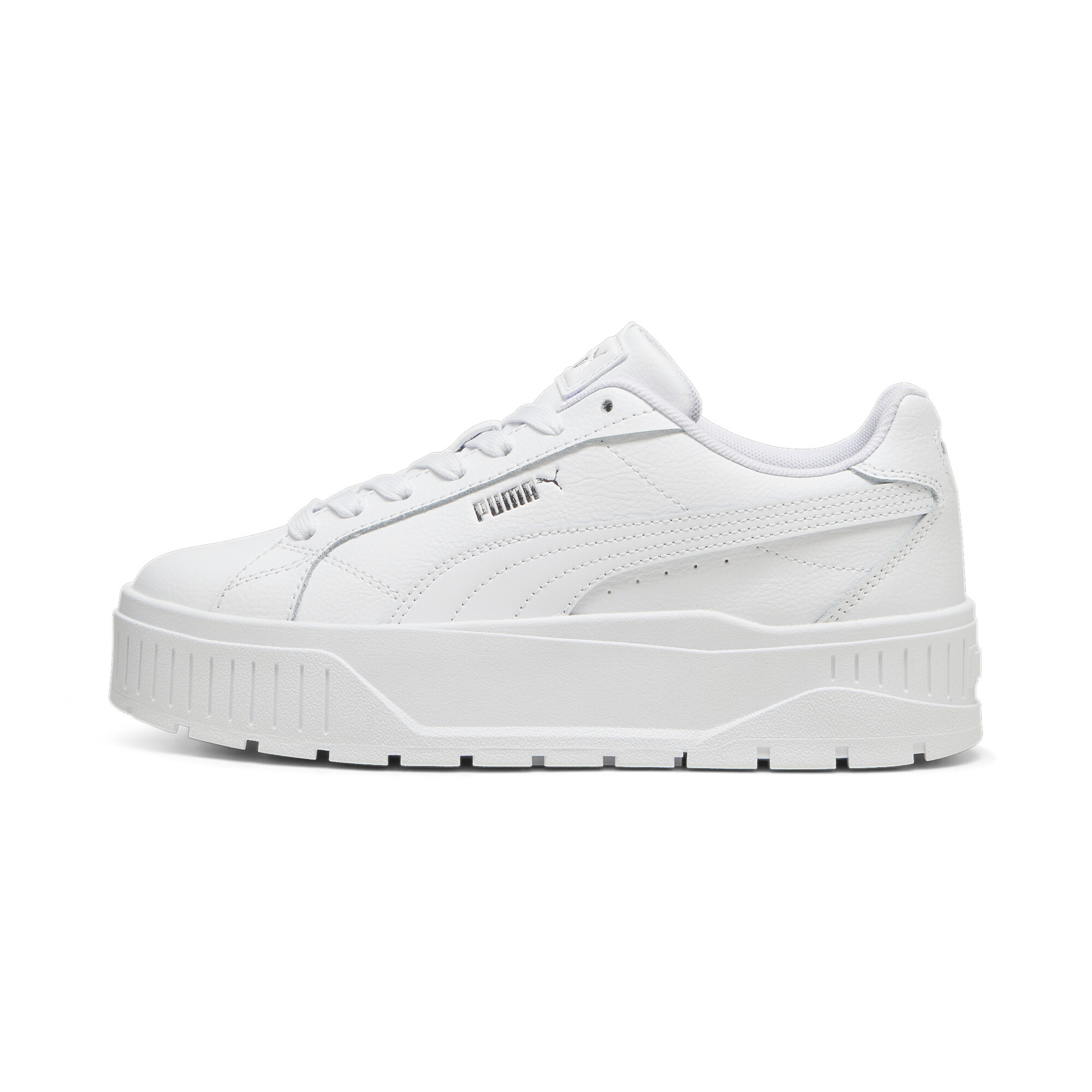 PUMA Karmen II Leather Sneakers Damen, Schuhe, Weiß, 41