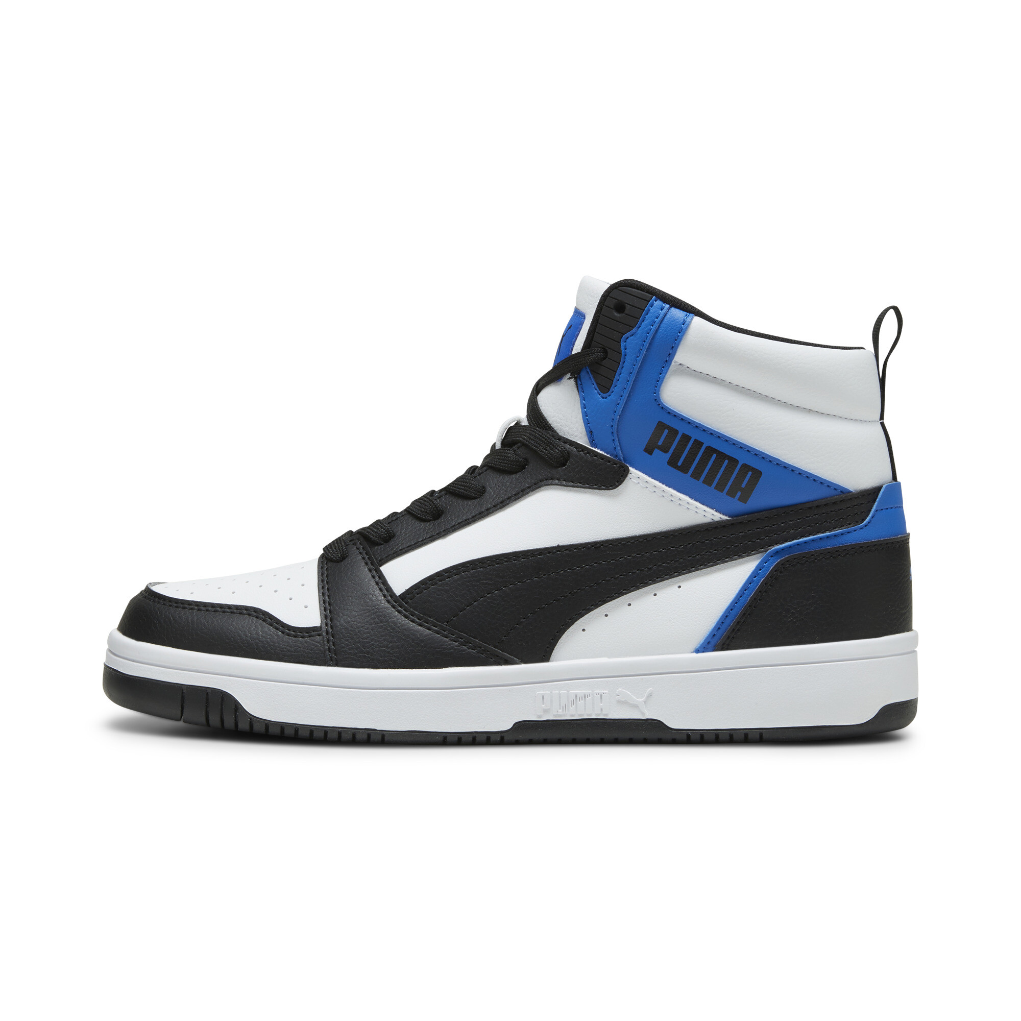PUMA Rebound Sneakers, Schuhe, Schwarz/Weiß/Royal, 45