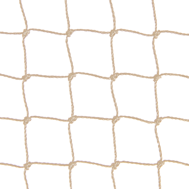 Vogelnetz 5 X 5 Meter Steinfarben (Maschenweite: 50 Mm) - Superstark - Polyethylen - UV-beständig