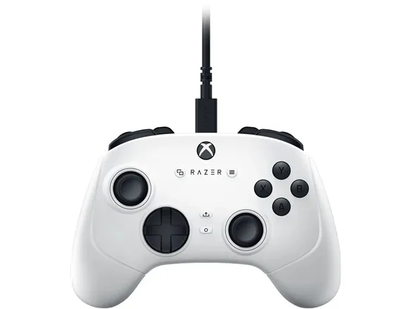 Razer - Wolverine V3 Tournament Edition – Wired Controller for Xbox & PC - White