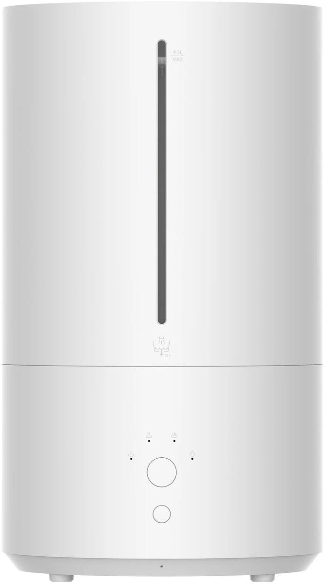 Xiaomi Smart Humidifier 2 EU weiß | Luftbefeuchter | Sehr leiser Betrieb | Smarte Luftfeuchtigkeitssteuerung | UV-C Ultraviolett | 350 ml/h Dunststrom