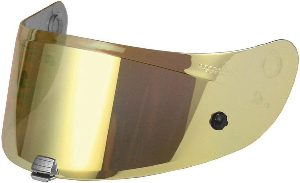 HJC Visor HJ-26 Skipfog/Pinlock & tear-off ready, visors and Pinlocks, RST gold