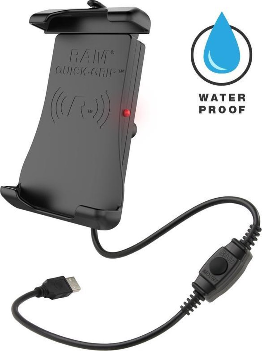 RAM MOUNTS Quick-Grip Wireless, Phone clamps and cases, RAM-HOL-UN14WB