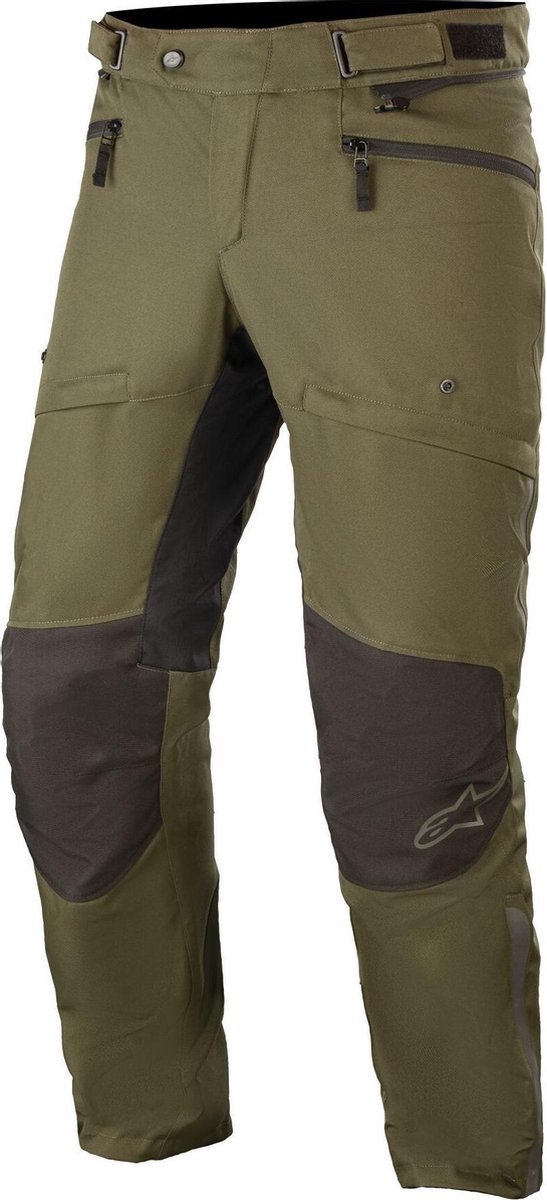 ALPINESTARS AST-1 V2 Waterproof Pants, Men's textile motorcycle, Black Long