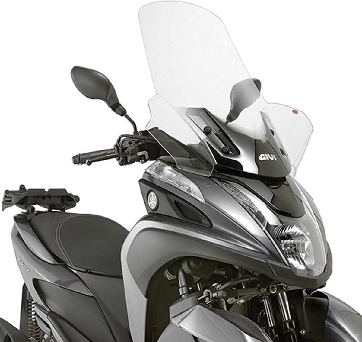 GIVI Windshield, for motorcycles and scooters, 2120DT Transparent excl. mounting kit