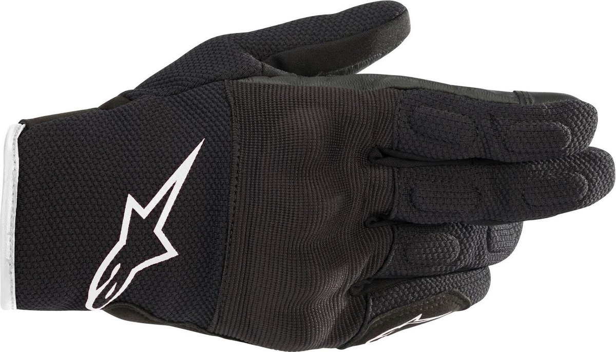 ALPINESTARS Stella S Max Drystar, Mid-season motorcycle gloves, Black-White