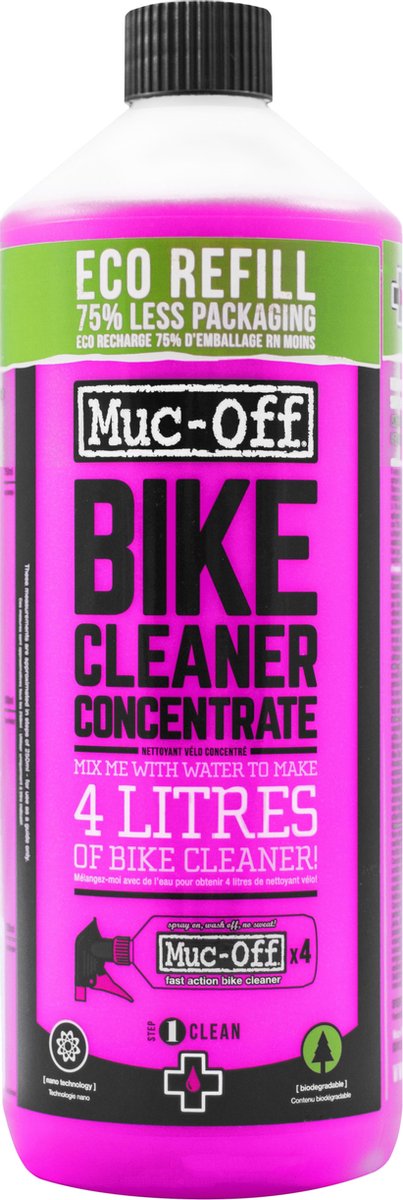 MUC-OFF Motorcycle Cleaner refill concentrate, Shampoo and cleaners for motorcycles, 1L