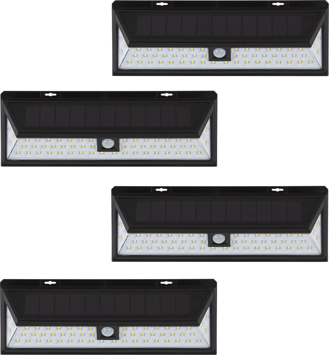 Wandleuchte LED Solar Sensor Solys L Set 4 stück