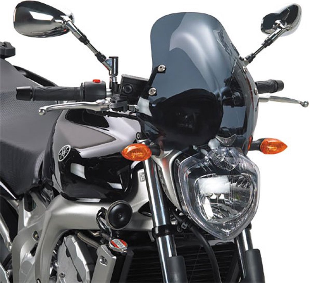 GIVI Windshield, for motorcycles and scooters, 140D Smoked excl. mounting kit