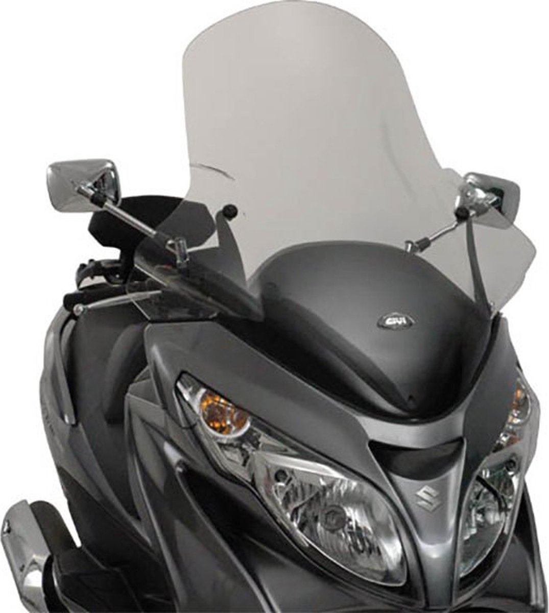 GIVI Windshield, for motorcycles and scooters, 266DT Transparent excl. mounting kit
