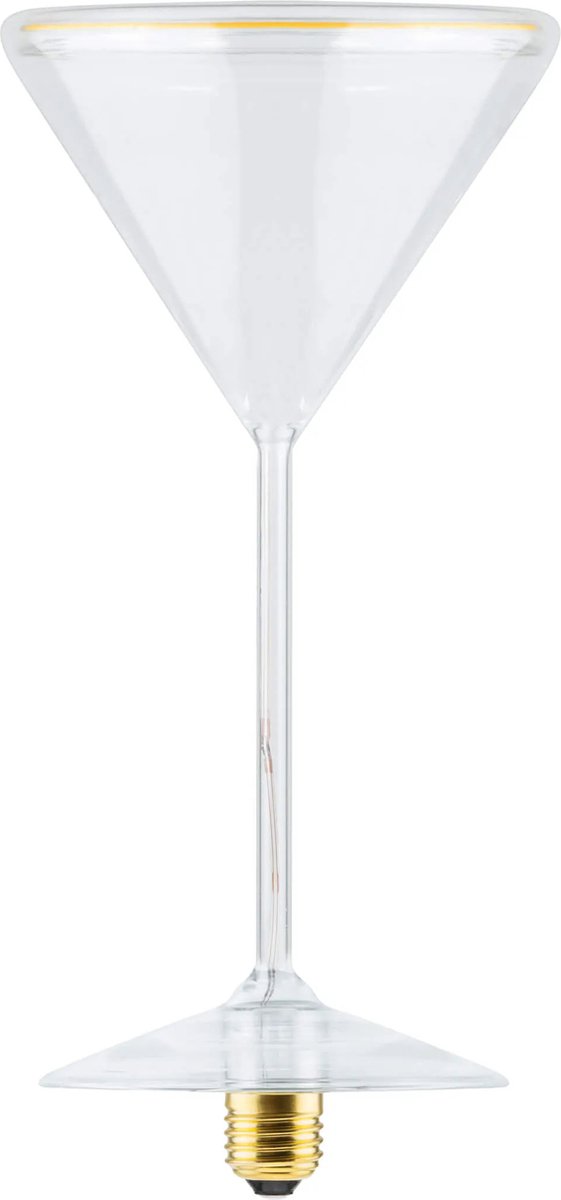 Floating LED Cup Martini Clear