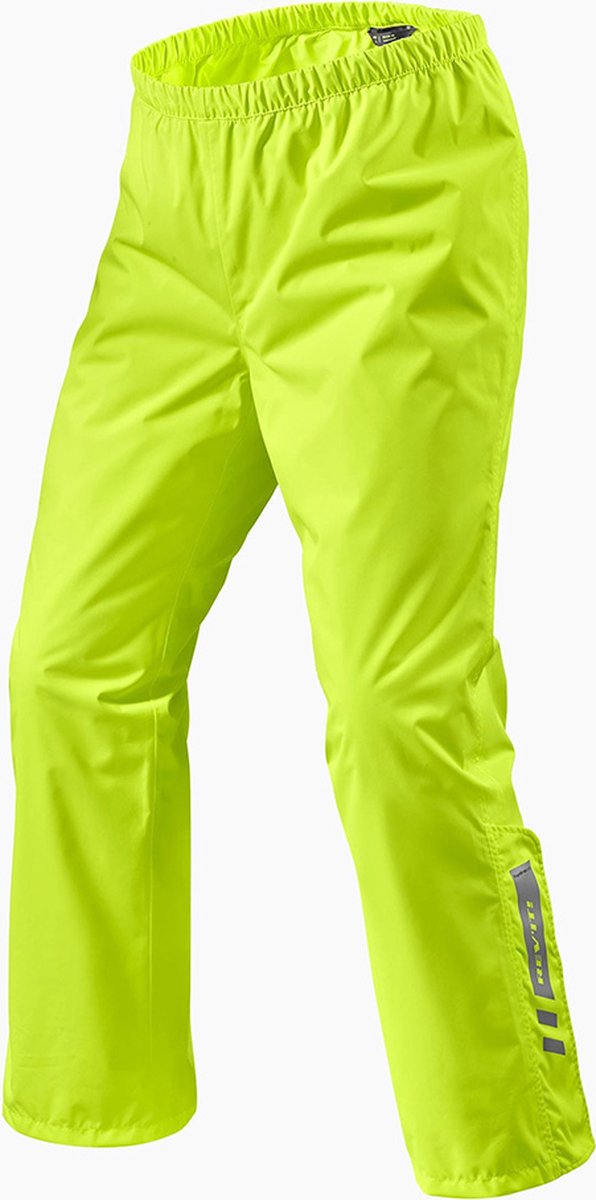 REV'IT! Acid 4 H2O, Motorcycle rain pants, Fluorescent Yellow