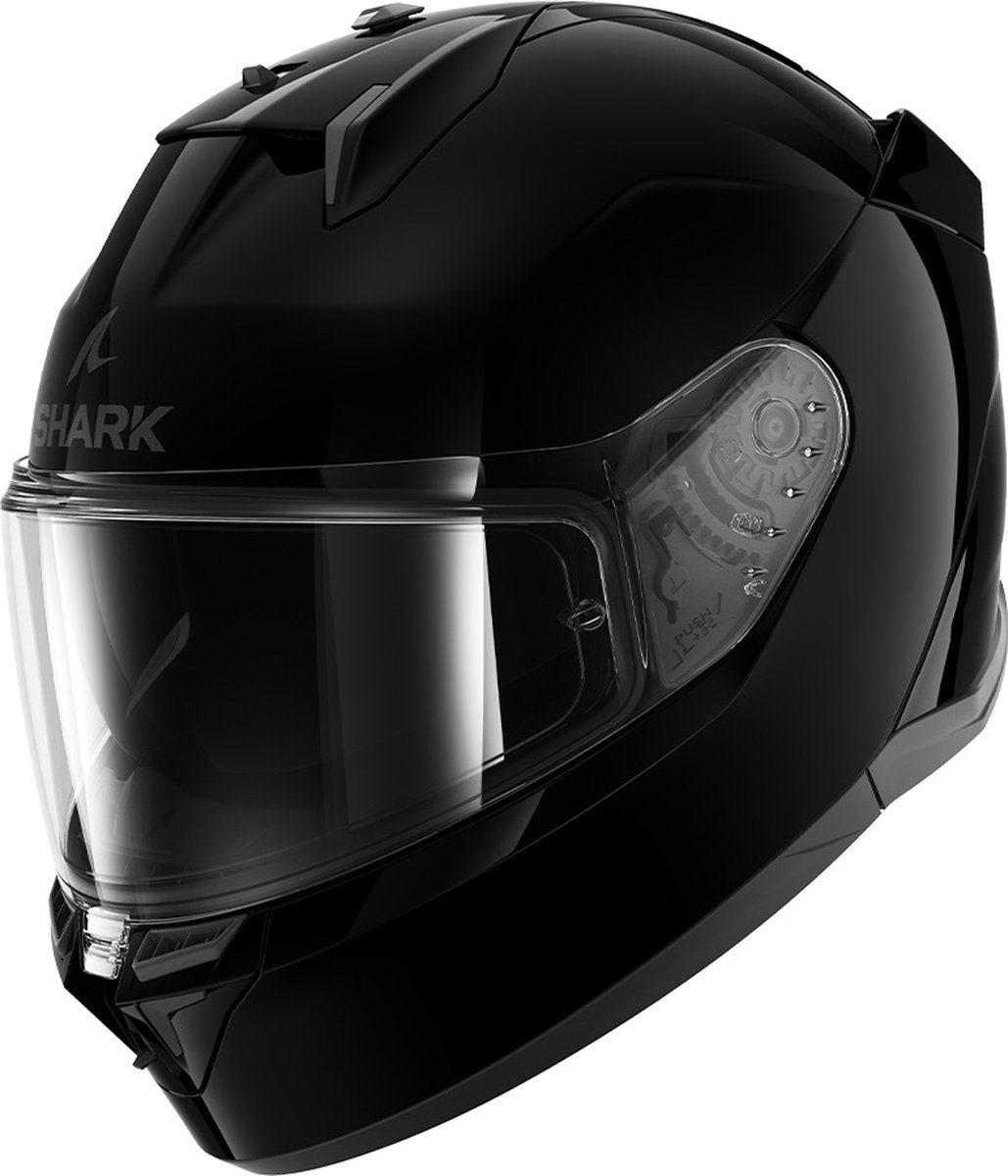 SHARK D-Skwal 3 Blank, Full-face helmet, Black BLK