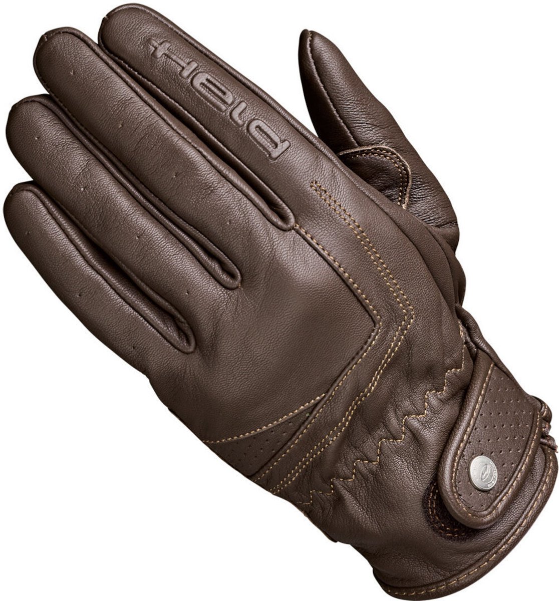 HELD Classic Rider, Motorcycle summer gloves, Brown