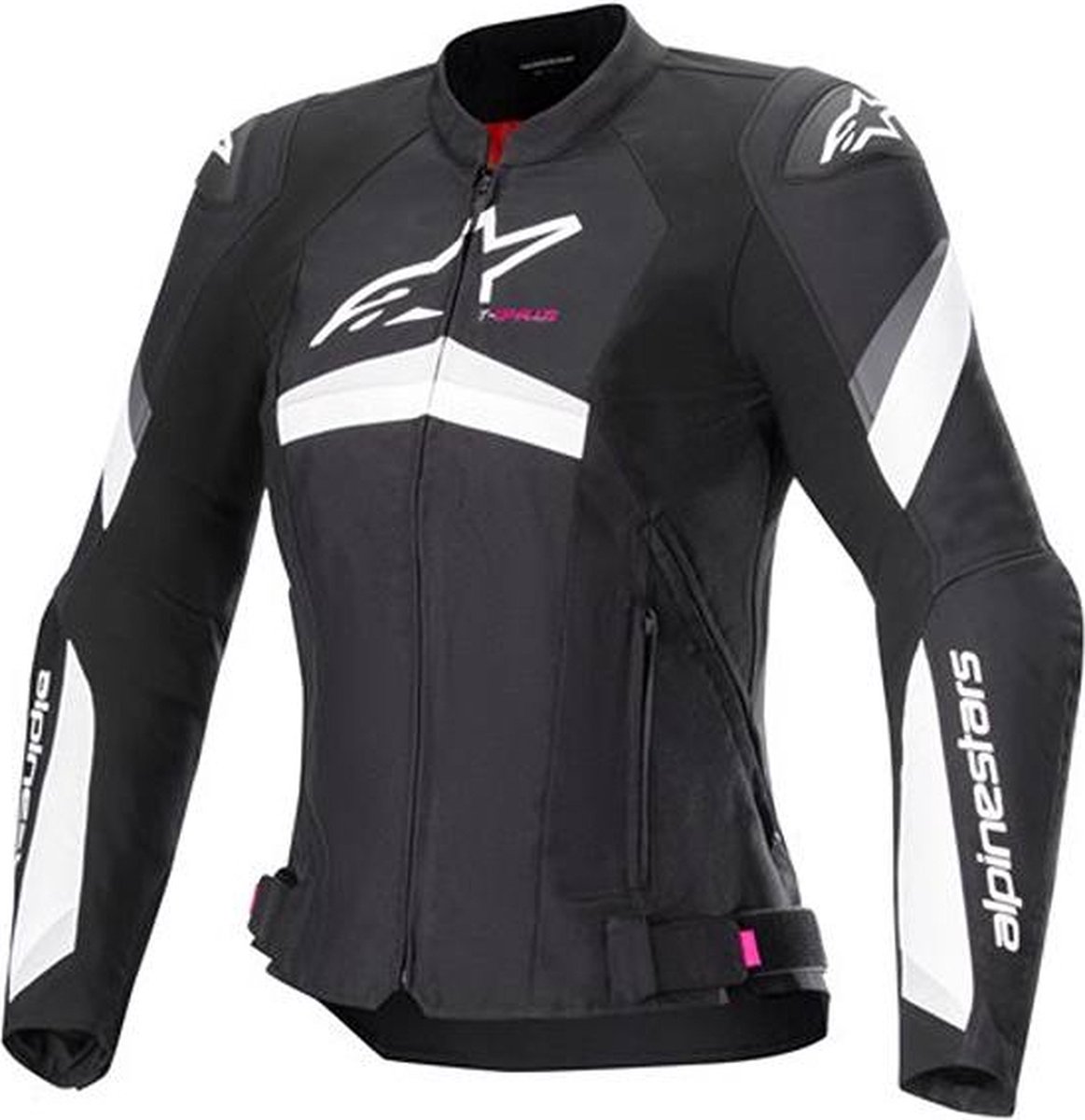 ALPINESTARS Stella T-GP Plus R V4 Jacket, Women's textile motorcycle, Black-White