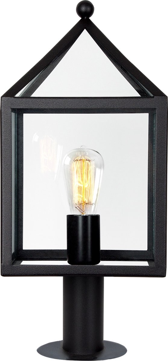 Bloemendaal Sockelleuchte Schwarz mit LED