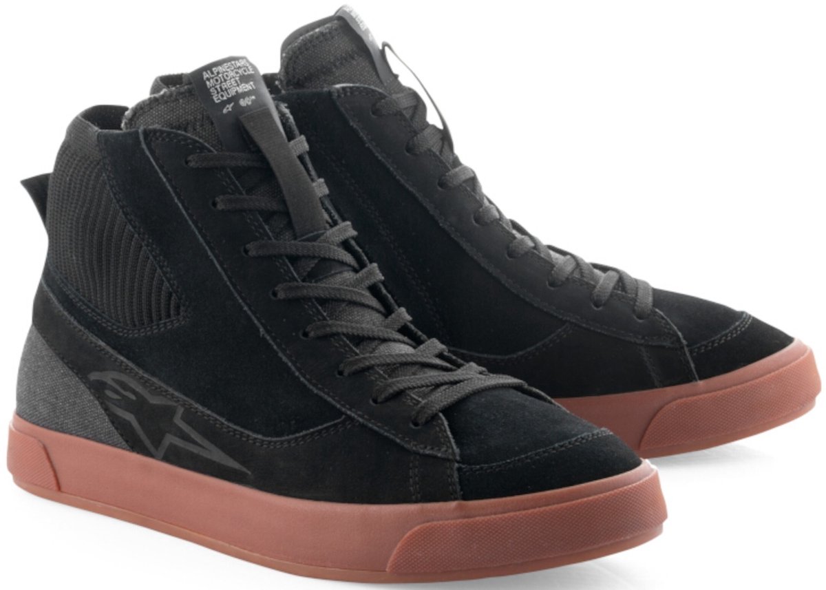 ALPINESTARS Stated Shoes, Motorcycle, Black-Gum