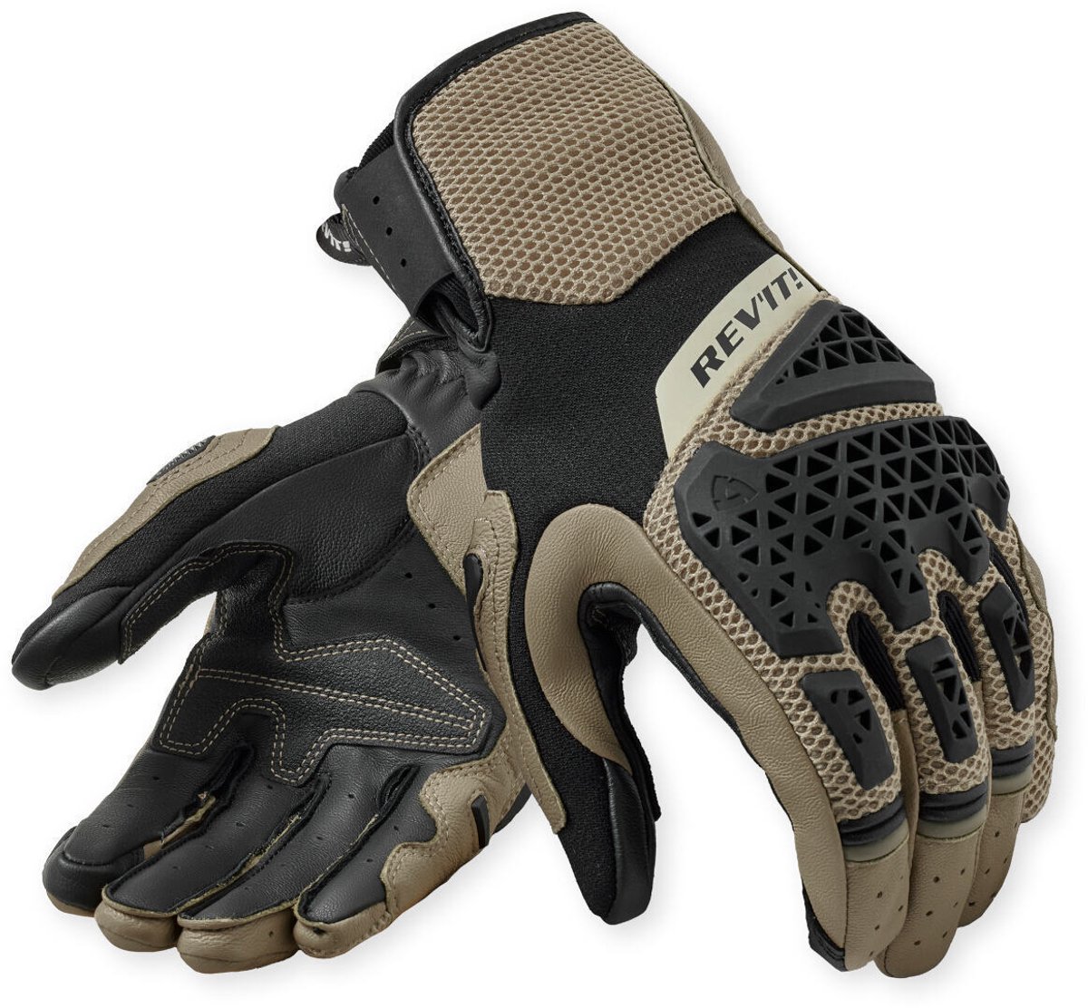 REV'IT! Sand 5 gloves, Motorcycle summer, Black