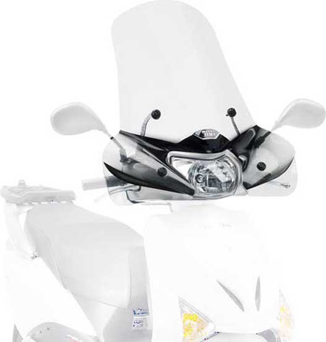 GIVI Windshield, for motorcycles and scooters, 314A w/o mounting kit