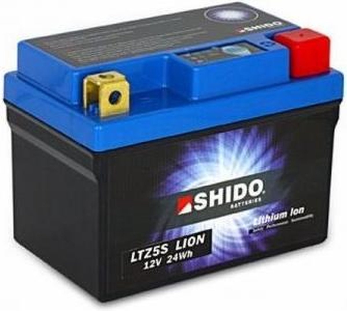 SHIDO Lithium-Ion battery, Batteries for motorcycle & scooter, LTZ5S