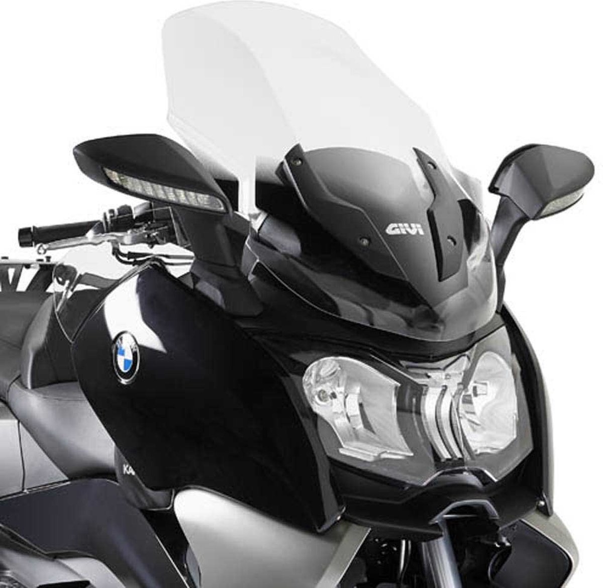 GIVI Windshield, for motorcycles and scooters, D5106ST Tall transparent