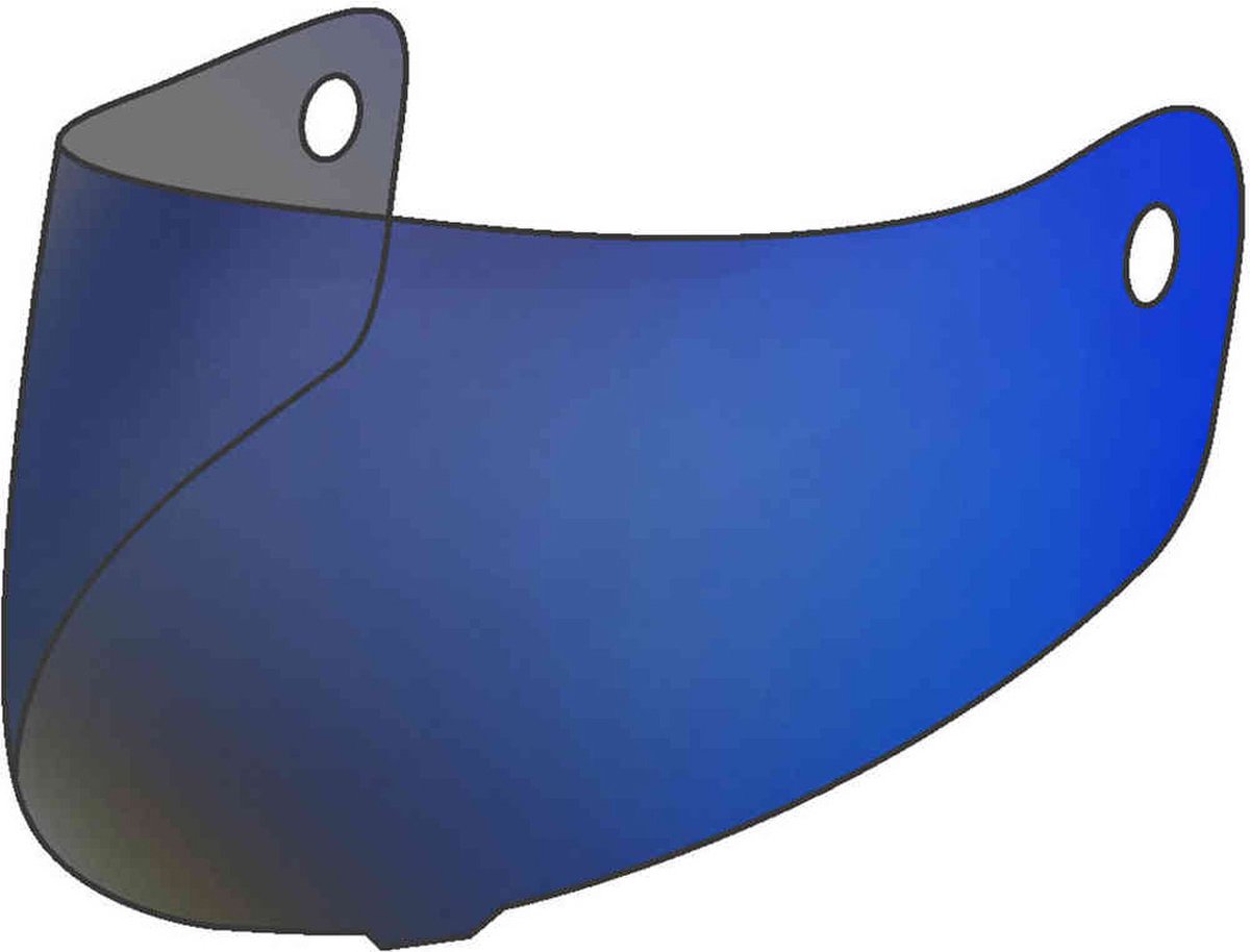 HJC Visor HJ-42 Pinlock and tear off prepared, visors Pinlocks, RST blue