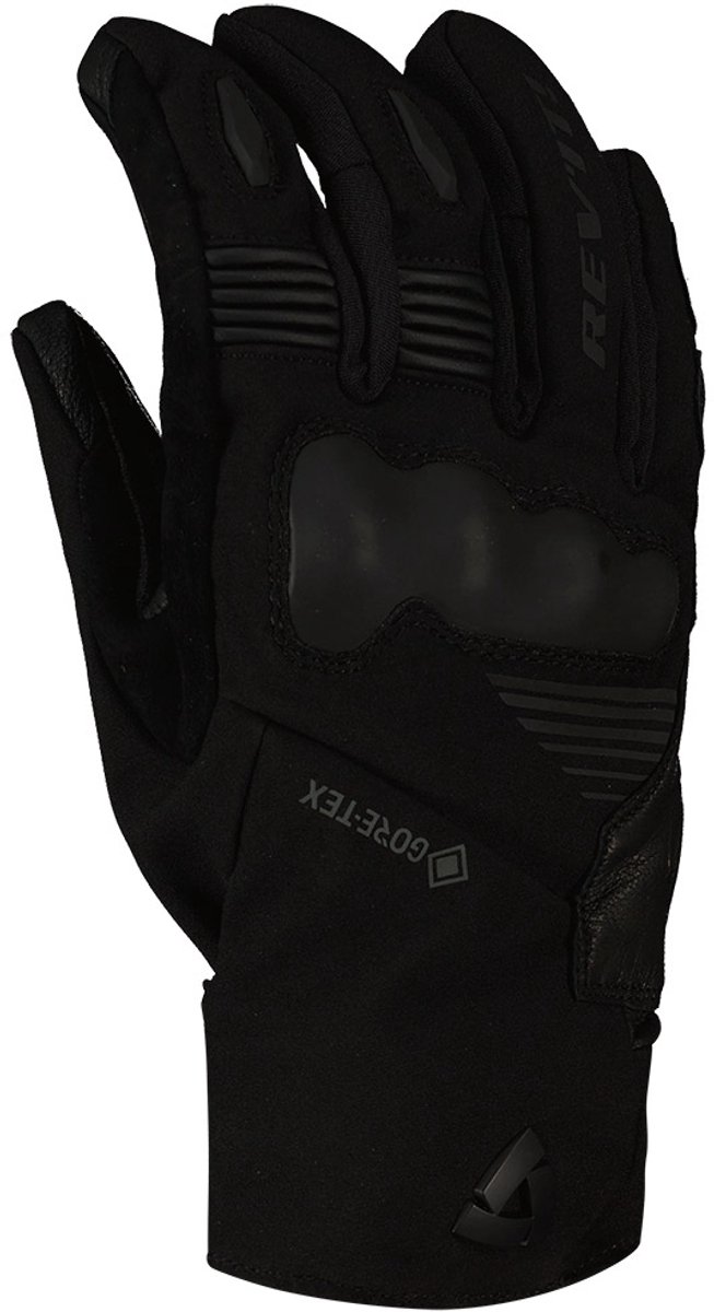 REV'IT! Kryptonite 3 GTX, Gore-Tex® motorcycle gloves, Black