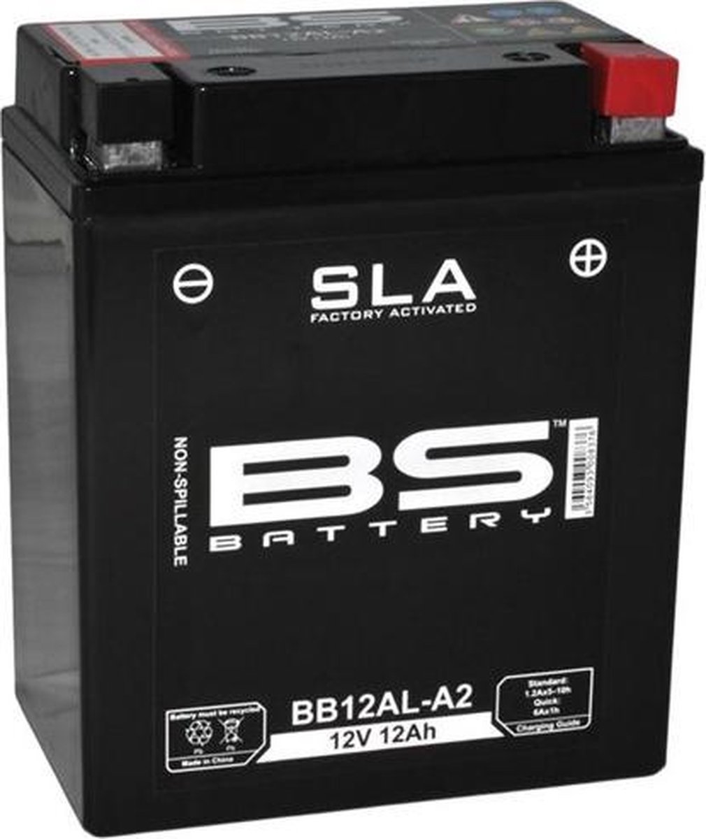 BS BATTERY Sealed battery maintenance free, Batteries for motorcycle & scooter, BB12AL-A2 SLA