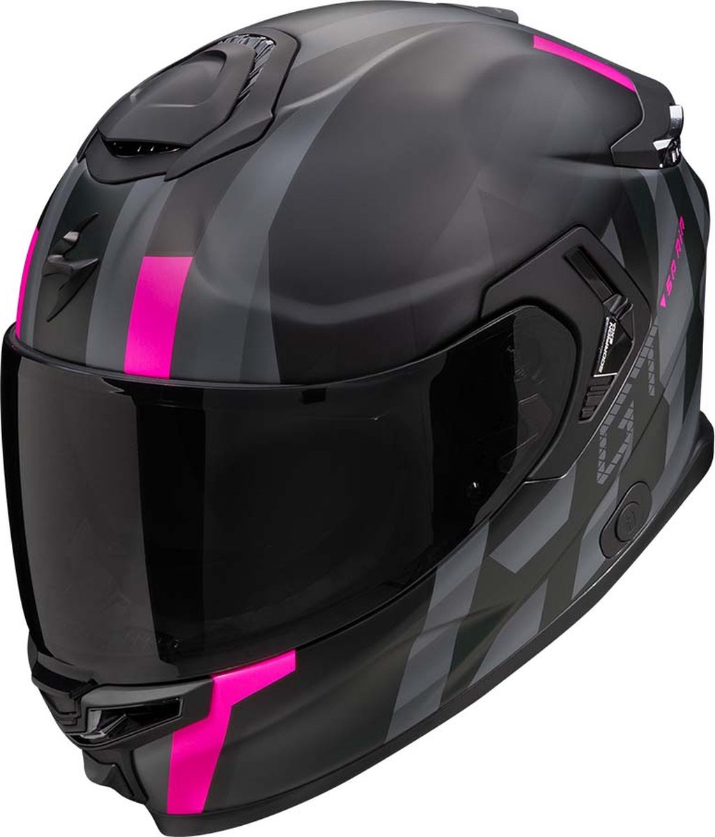 SCORPION EXO-GT SP Air Touradven Matt Lady, Full-face helmet, Black-Pink