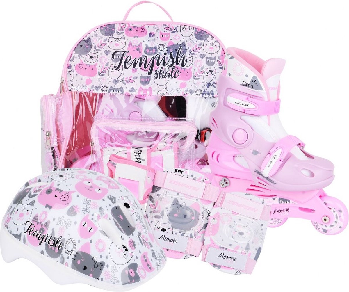 Tempish Kitty Baby Inline Skates - Pink - Pink / 30-33 - Scootworld.de