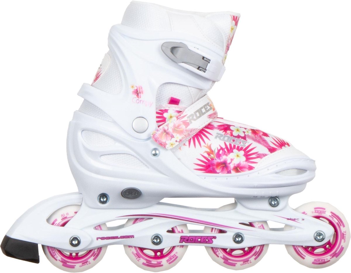 Roces Compy 9.0 Inliner Mädchen - White - White / 34-37EU - Scootworld.de