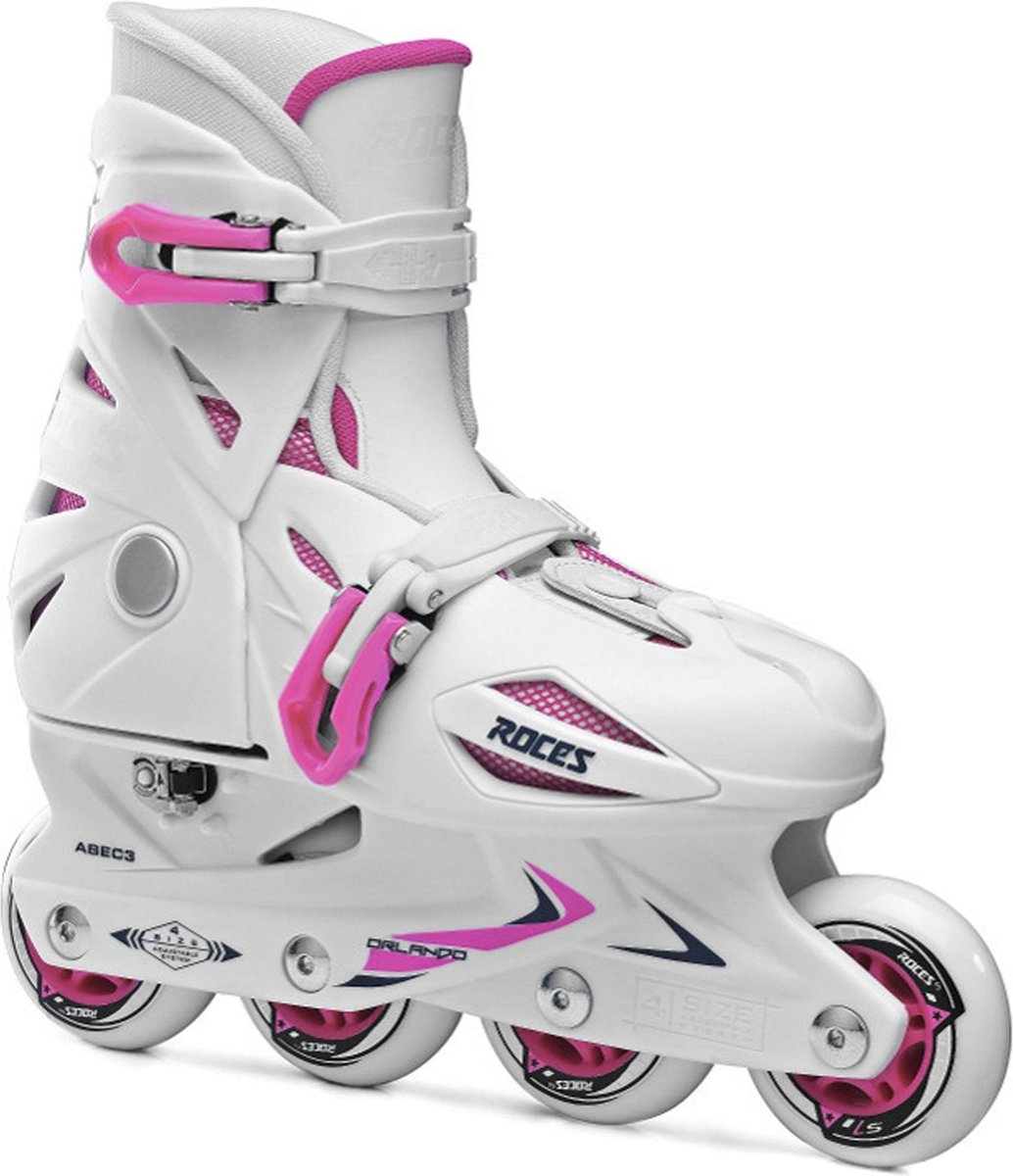 Roces Orlando ||| Inliners Mädchen - White/Pink - White/Pink / 36-40 - Scootworld.de