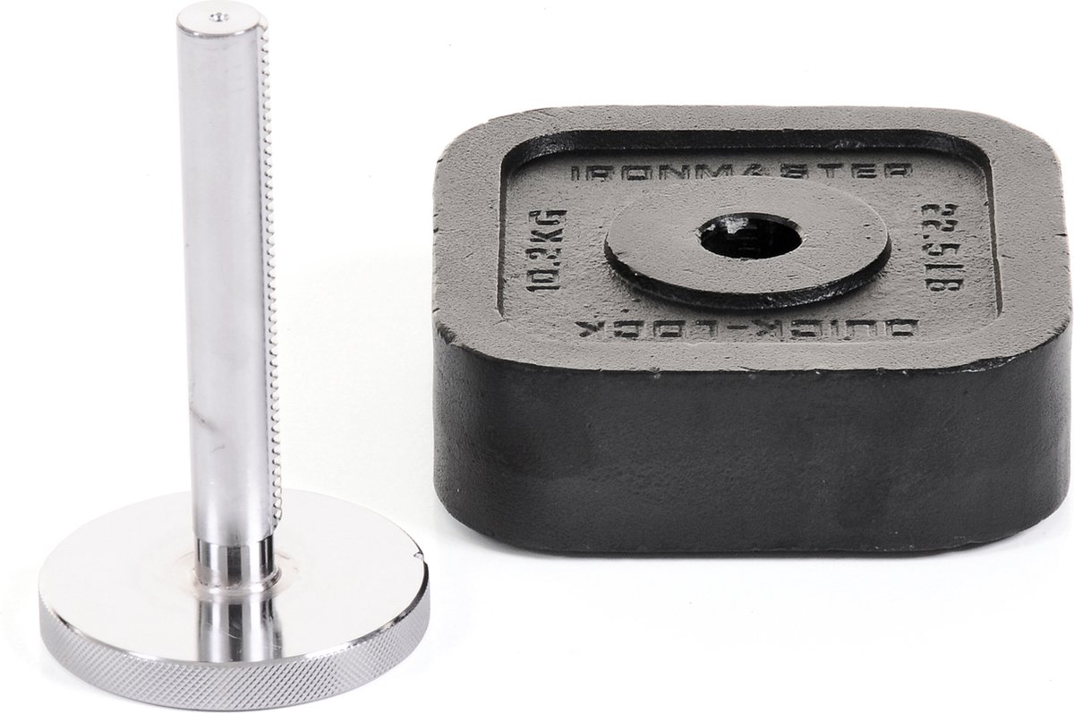 Ironmaster Quick-Lock Adjustable Kettlebell Weight Kit - 36 kg