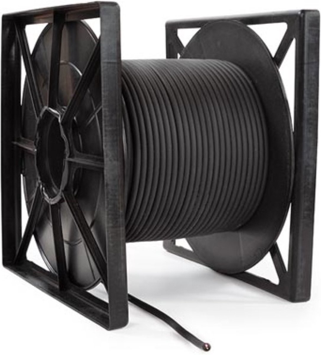 Stereo ofc Mikrofonkabel doppelt geschirmt schwarz 100 m
