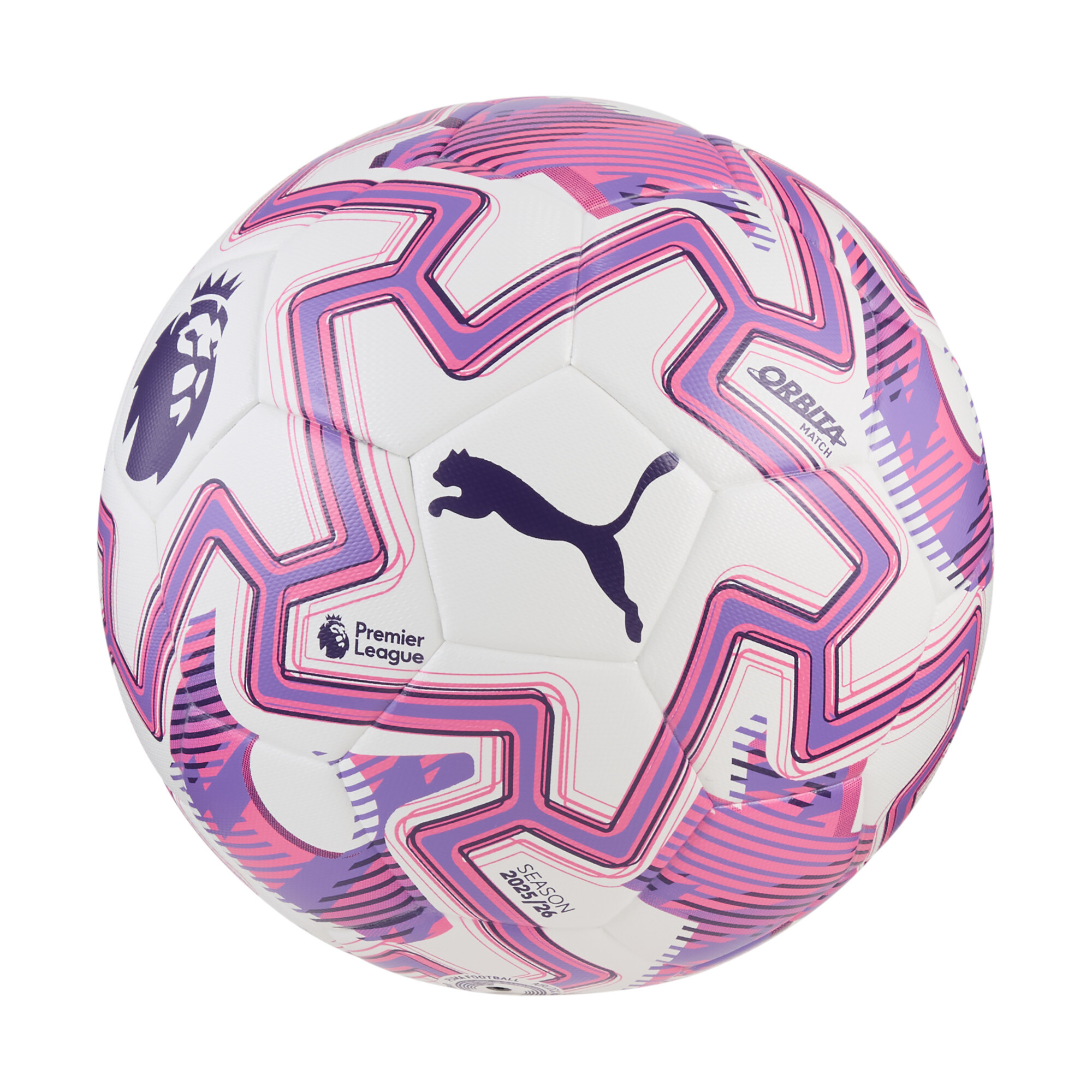PUMA Orbita Match Premier League Brilliance Fußball (FIFA® Quality), Accessoires, Weiß/Multicolor, 5